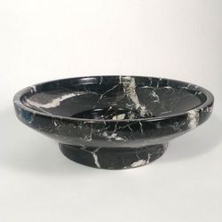 Black Marble Bowl