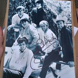 Al Jardine The Beach Boys Signed 8x10 Autograph 