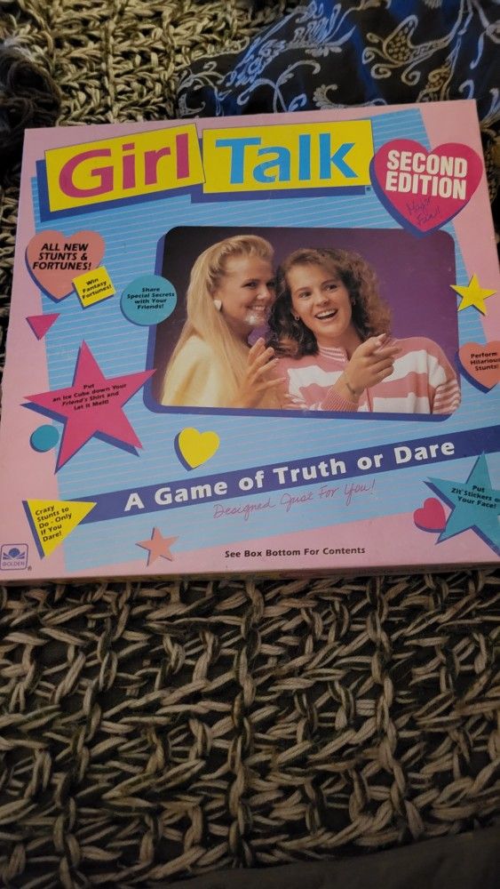 Original Girl Talk Board Game 2nd Edition