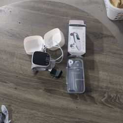 Blood Pressure Monitor And Thermometer 