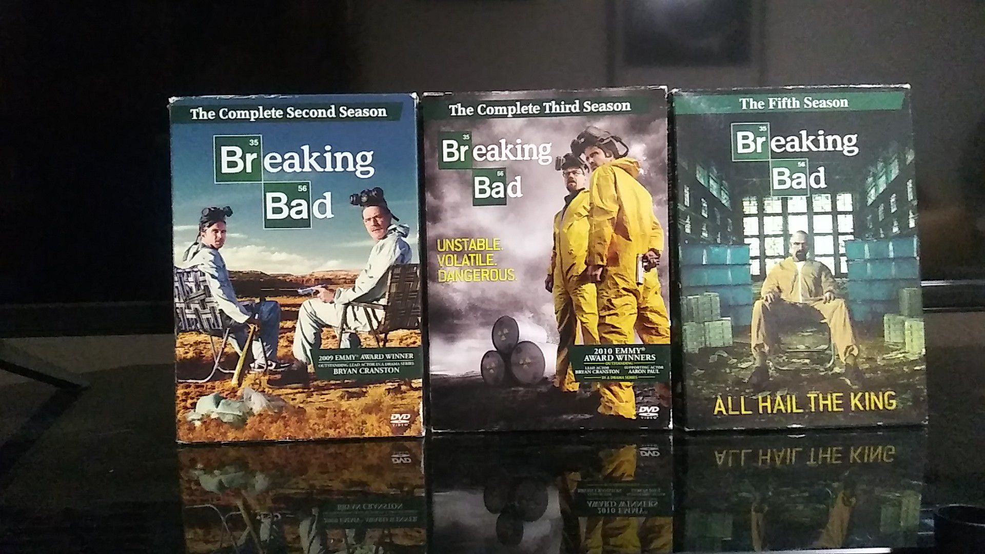 The Complete 2,3,and 5th Season of Breaking Bad