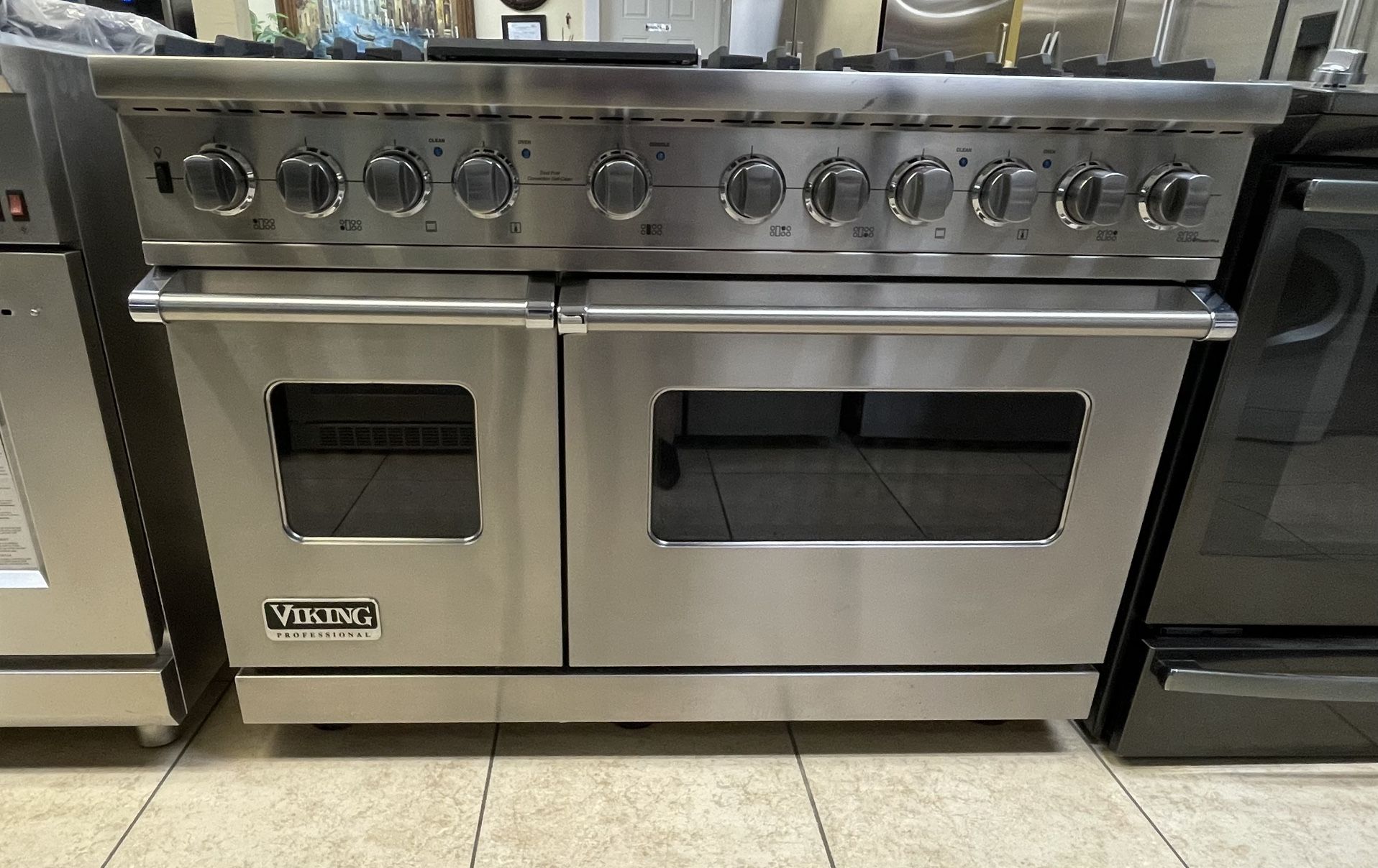 Viking 48” Dual Fuel Range VDSC5486GSS Stainless Steel