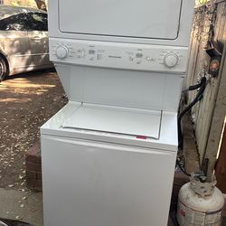 Frigidaire stacked washer and dryer