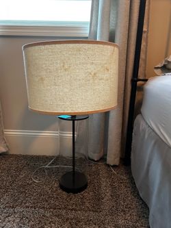 Table and Floor Lamp