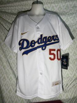 Youth Mookie Betts #50 Los Angeles Dodgers Nike Championship Jersey