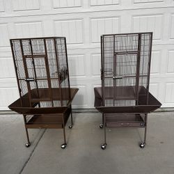 2 Like New Parrot Cages