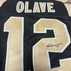 Chris Olave Signed Jersey!