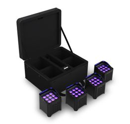 Chauvet DJ Freedom Par H9 IP X4 UpLighting Kit w/ A Protective Carry
