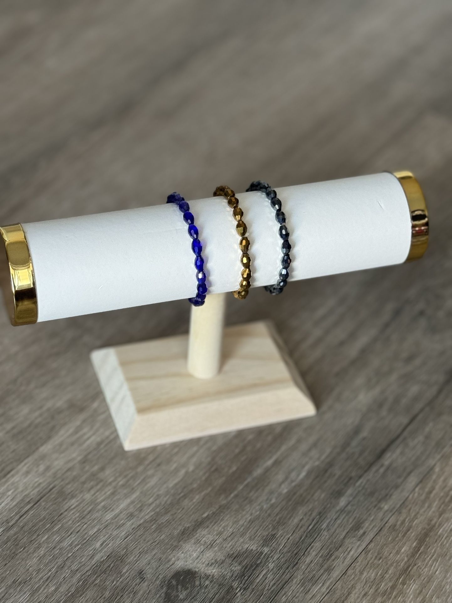 Handmade Beaded Stretch Bracelet 