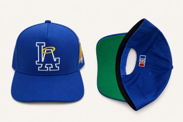 LA halo embroidery design snapback hat brand new