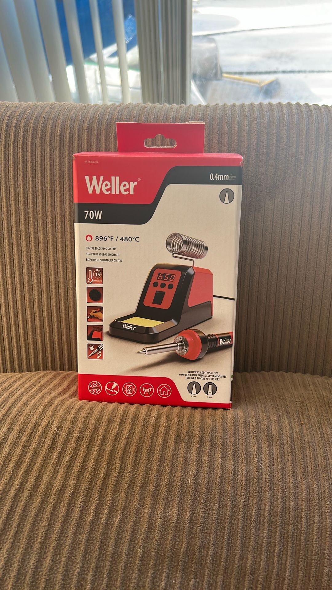 Weller Digital Soldering Station 70w 896f/ 480c