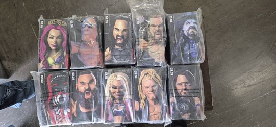 WWE loot crate collectibles