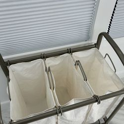 3 Compartment Laundry Hamper