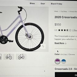 Specialized Crossroads Large Pink/white