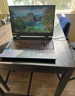 Acer Nitro 5 gaming laptop with Intel Core and NVIDIA GeForce GTX graphics card