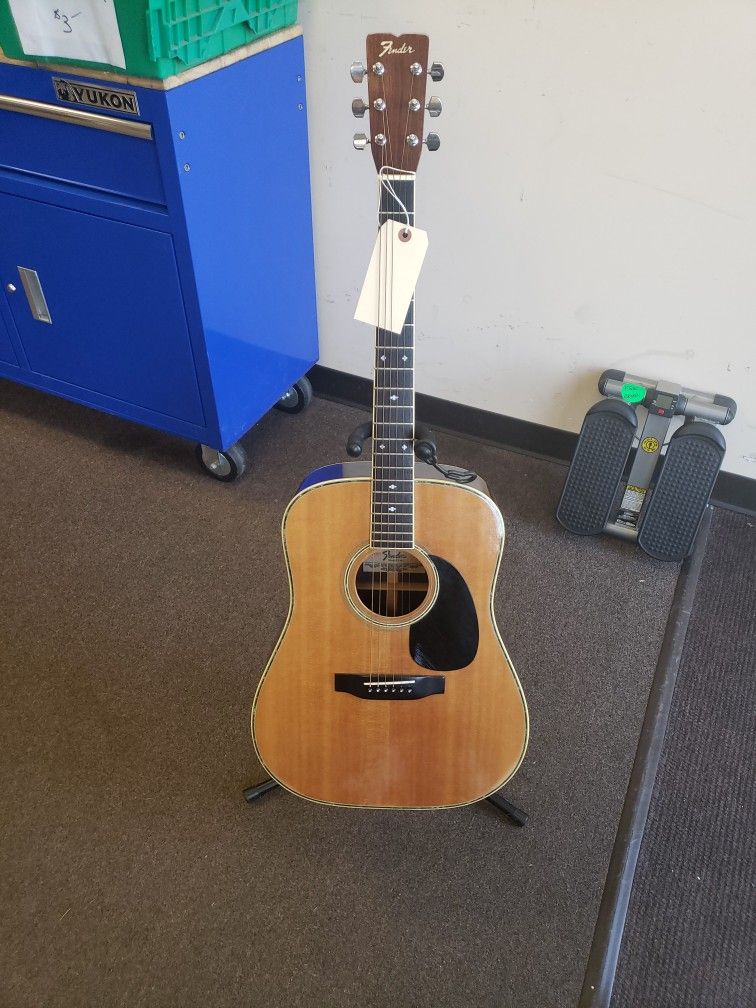 Fender F-65 Acoustic Guitar