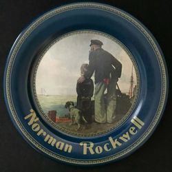 Vintage Norman Rockwell Tin Plate
