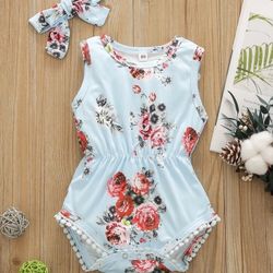 Baby girl Bodysuit & Headband