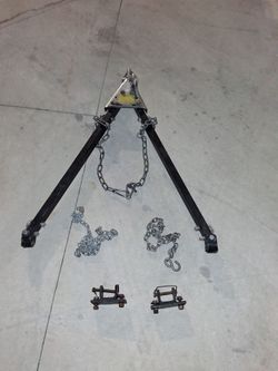 Drawtite tow bar.