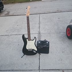 Squier Strat Guitar 