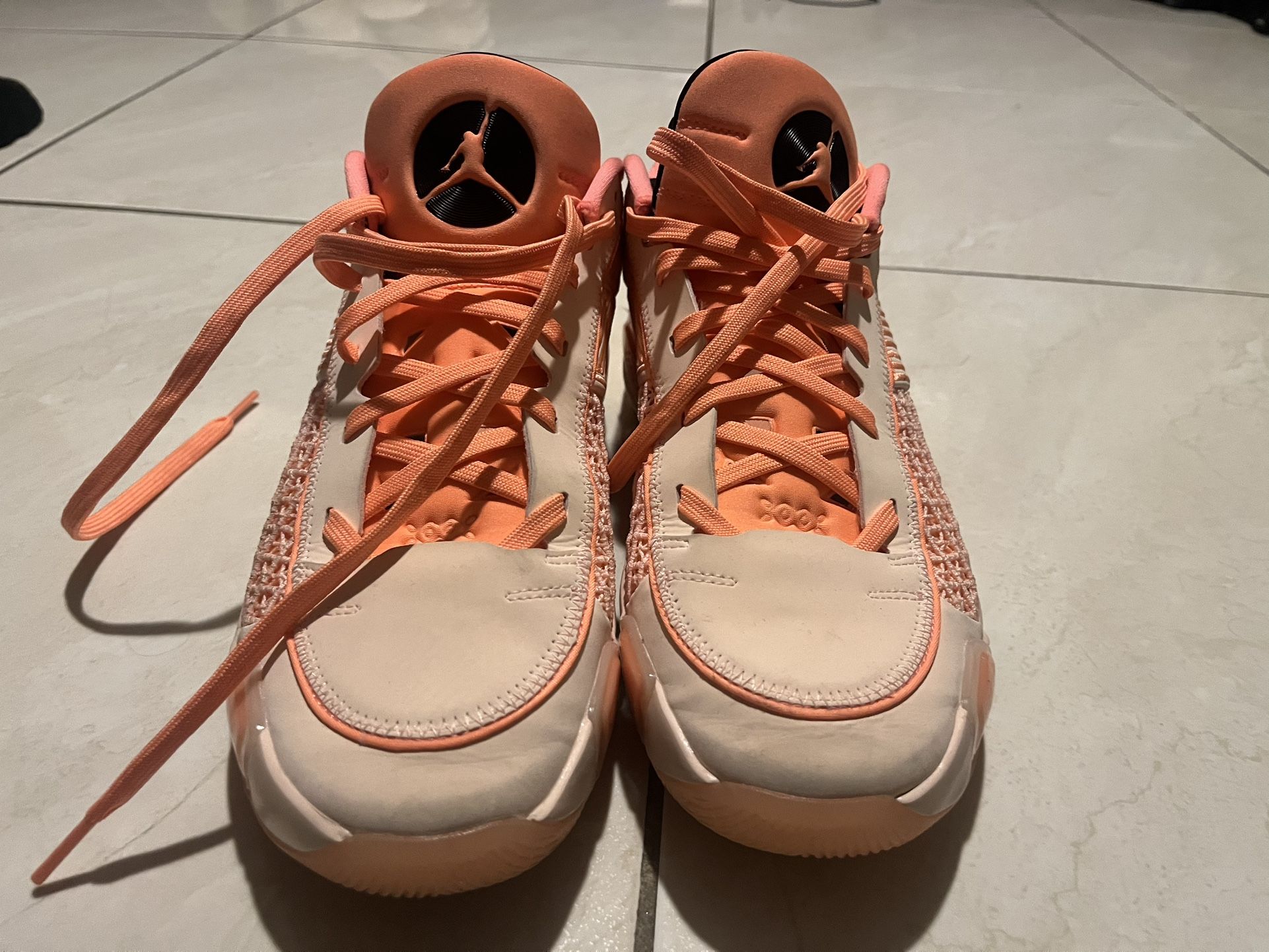 Nike Air Jordan XXXVIII 38 Low Crimson Tint Sneakers FD2326-800 Men’s Size 10.5