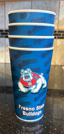 4  Fresno State Bulldogs 3D Cups