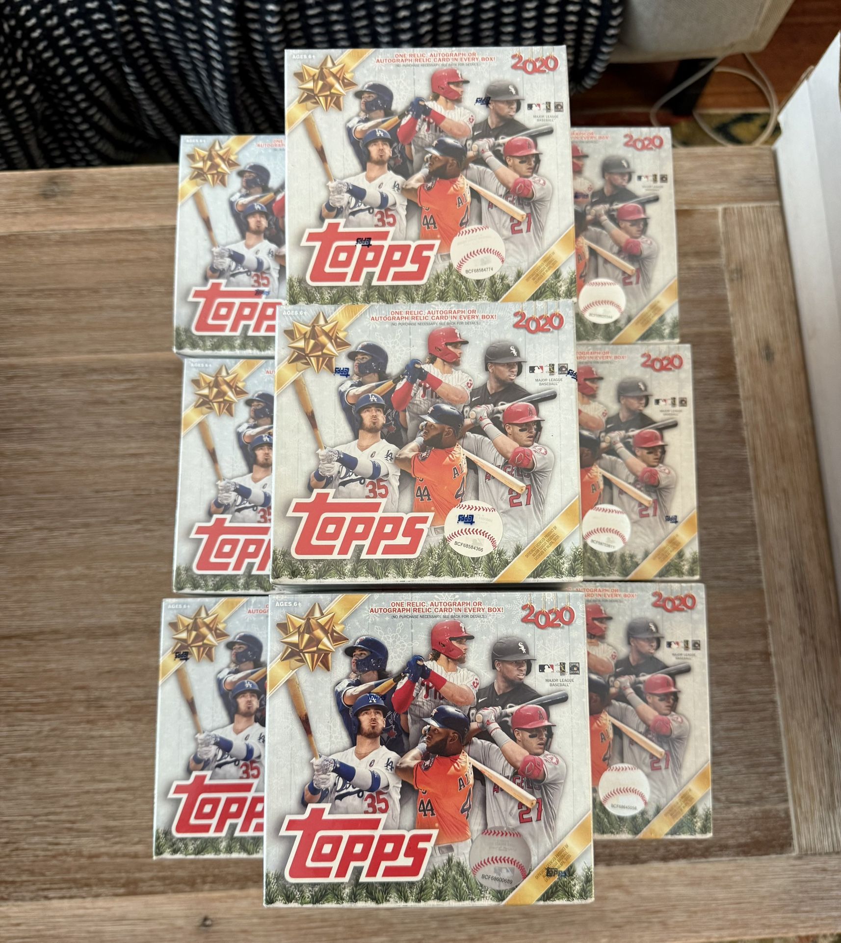 Brand New 2020 Topps Holiday MLB Mega Box - 27 Boxes