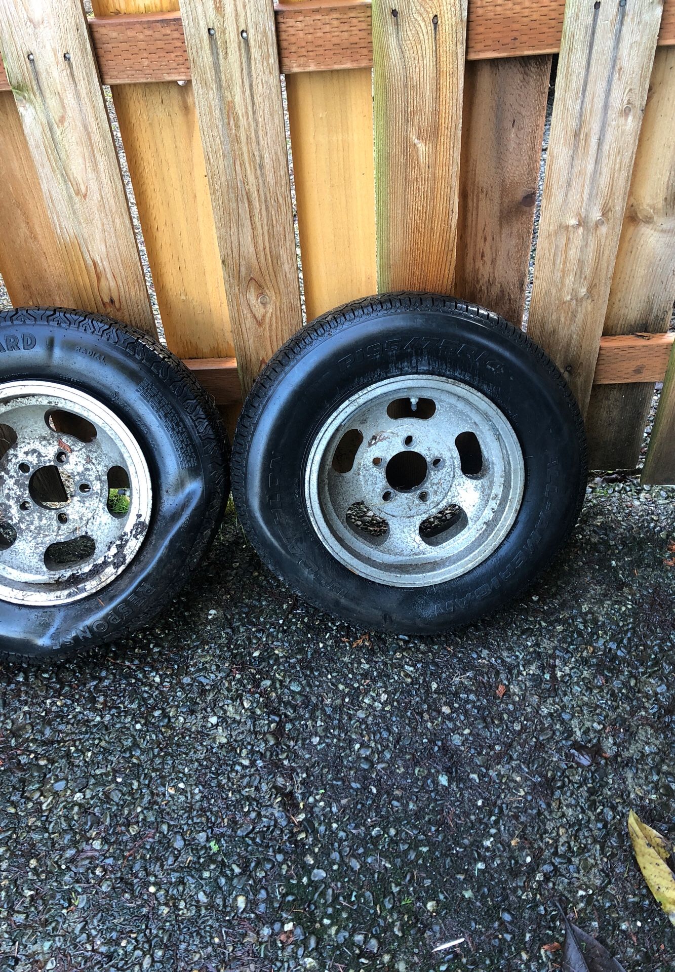 Vintage slotted mags 5 lug uni lug pattern for Sale in Kent, WA OfferUp