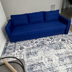 Ikea FRIHETEN sofa Blue Color