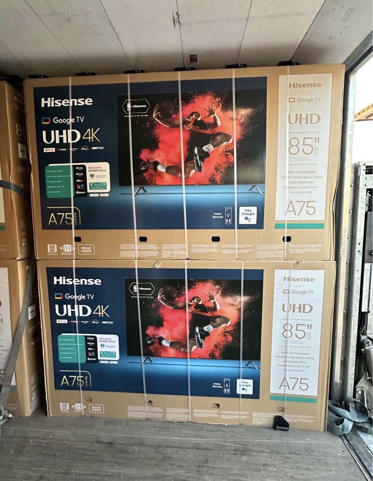 85” Hisense ULED 4K Smart Tv Google Tv LED 