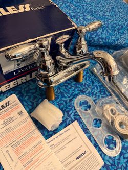 Peerless Bathroom Faucet Chrome New Open box