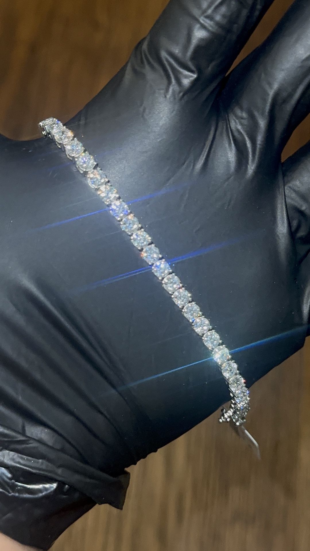 “Icy 4mm CZ Tennis Bracelet in 925 REAL Silver – Radiant Sparkle-Hip Hop Bling