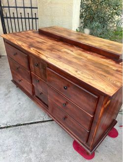 Antique Six Drawer Dresser