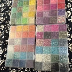 assortment of beads for jewelry making