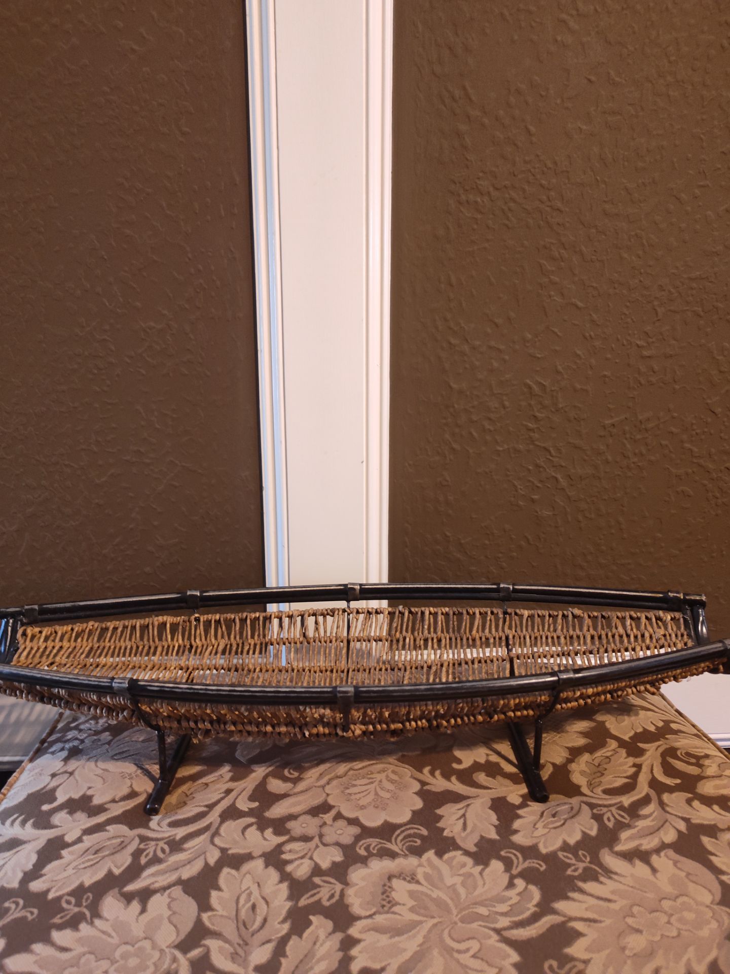 Beautiful metal home decor tiered tray farmhouse decor basket adornos DE CASA