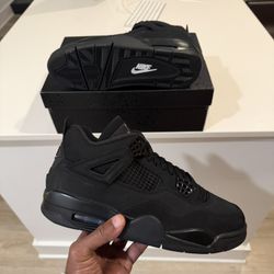 Jordan 4 Black Cat Size 12 With  Receipt.  