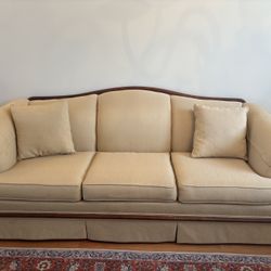 $400 Upholstered Sofa + Loveseat