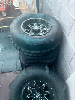 4 ATV wheels and tires