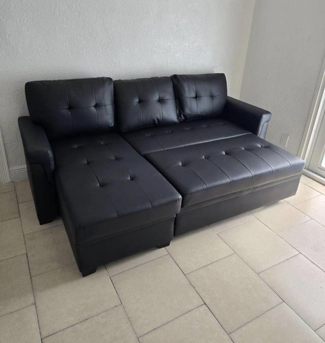 Black Sectional 