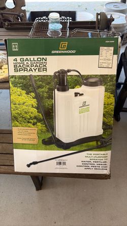 4 gallon backpack sprayer