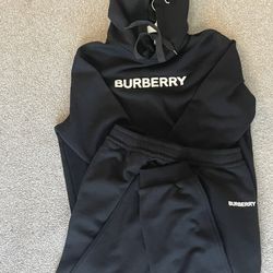 Burberry Sweatsuit Sm: Hoodie Med: Pant