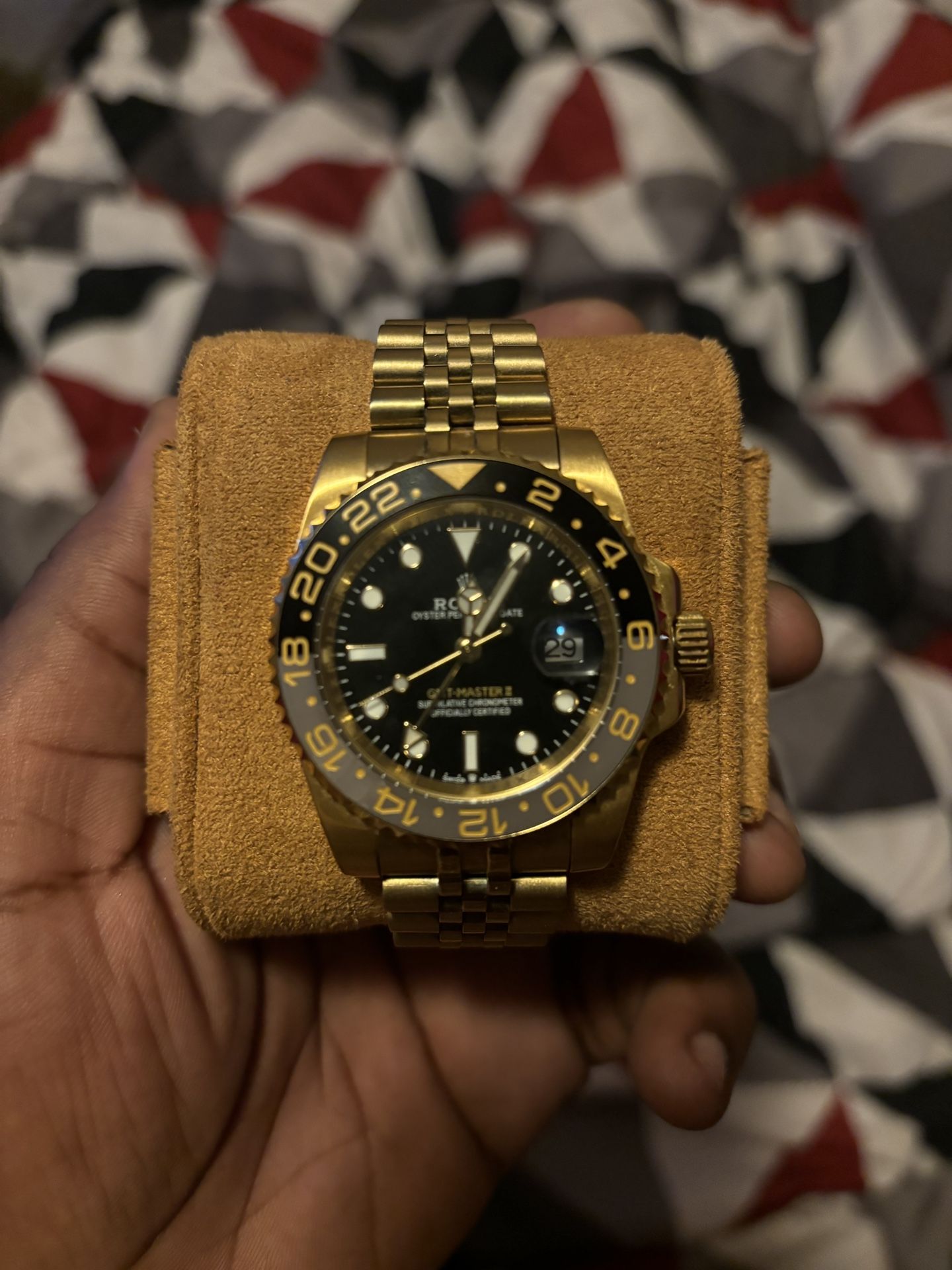 Rolex GMT-Master II Yellow Gold