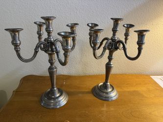 Two candle holder