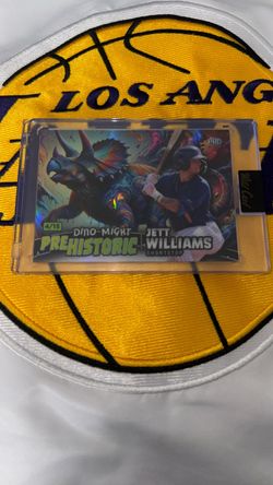 Jett Williams Dino-Might Prehistoric Card 4/15