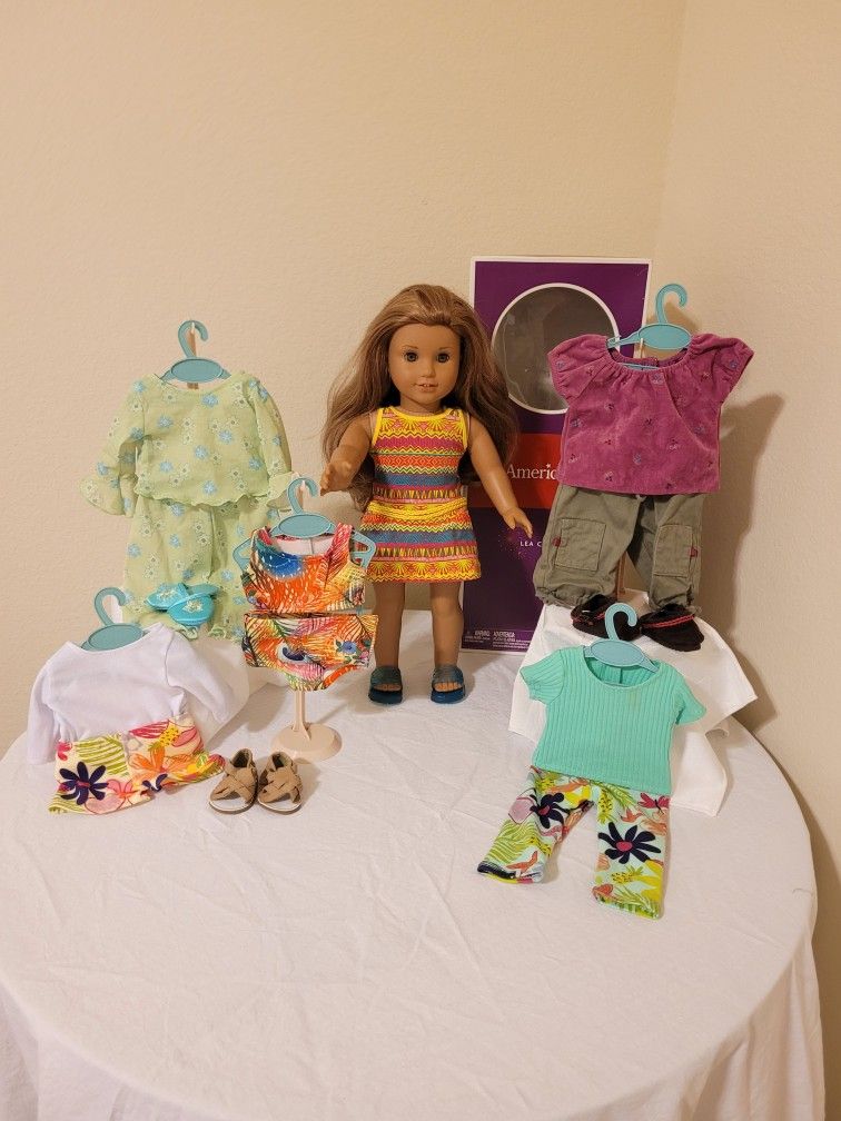 Lea Clark America Girl Doll Bundle