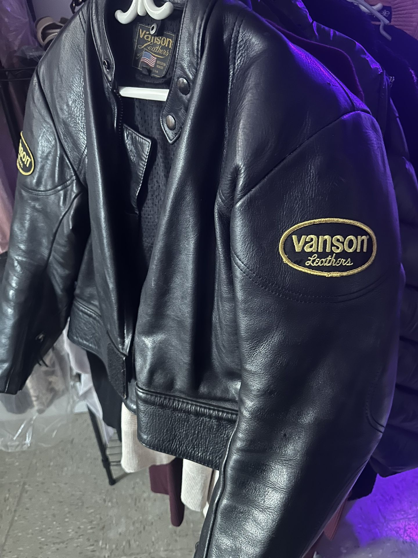 Vanson Leather Jacket 