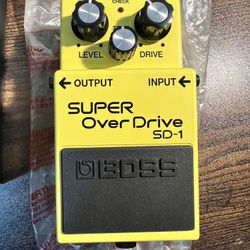 Boss SD-1 Super Overdrive NEW