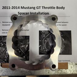 2011 - 2014 Mustang GT Throttle Body Spacer