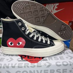 Comme des Garçons Play x Converse Chuck 70 High 'Black'