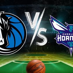 CHARLOTTE HORNETS AT DALLAS MAVERICKS 